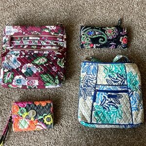 Assorted Vera Bradley Purses and Wallets